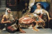 Arab or Arabic people and life. Orientalism oil paintings 568